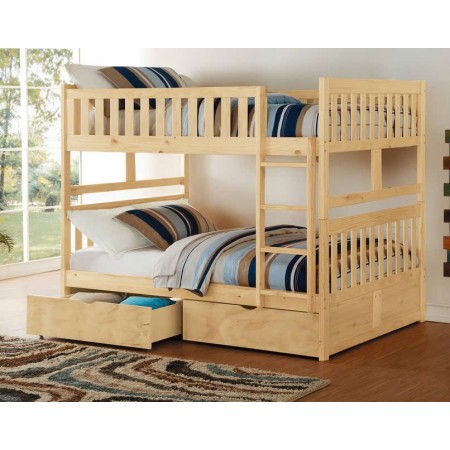 B012 Na : Giường 2 Tầng + Hộc Kéo - 1m / 1m B012 Na : Giường 2 Tầng + Hộc Kéo - 1m / 1m